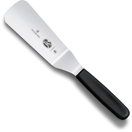 Swiss Army Brands 2023 Victorinox 40691 Kitchen Black Spatulas, 6In Offset With Peggable Sheath VIC-5.2763.16